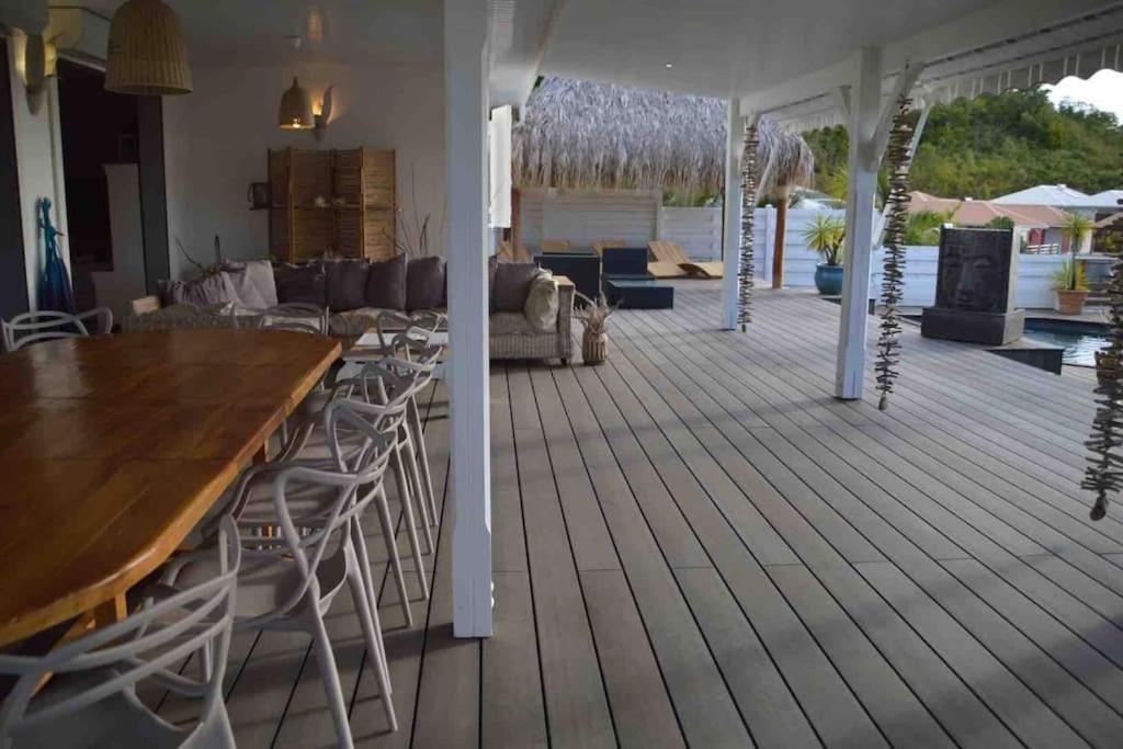 La Villa Coconut Vue A 180° Mer Rocher Du Diamant Le Diamant Extérieur photo