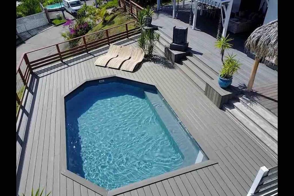 La Villa Coconut Vue A 180° Mer Rocher Du Diamant Le Diamant Extérieur photo