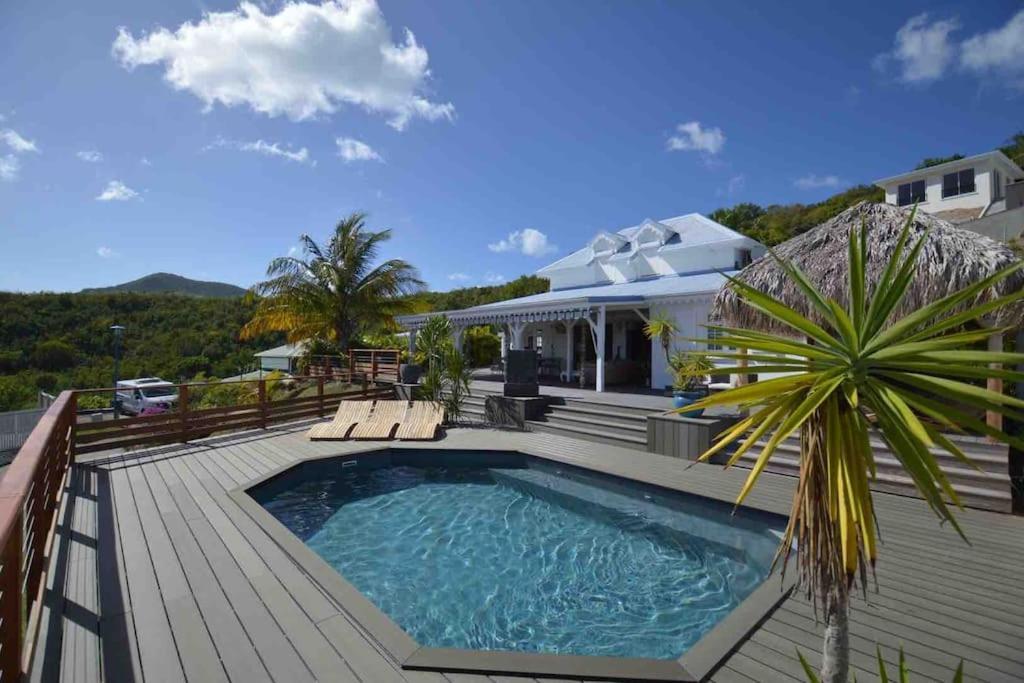 La Villa Coconut Vue A 180° Mer Rocher Du Diamant Le Diamant Extérieur photo
