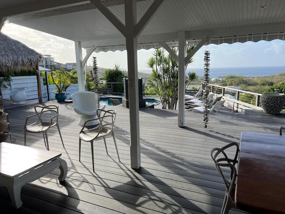 La Villa Coconut Vue A 180° Mer Rocher Du Diamant Le Diamant Extérieur photo