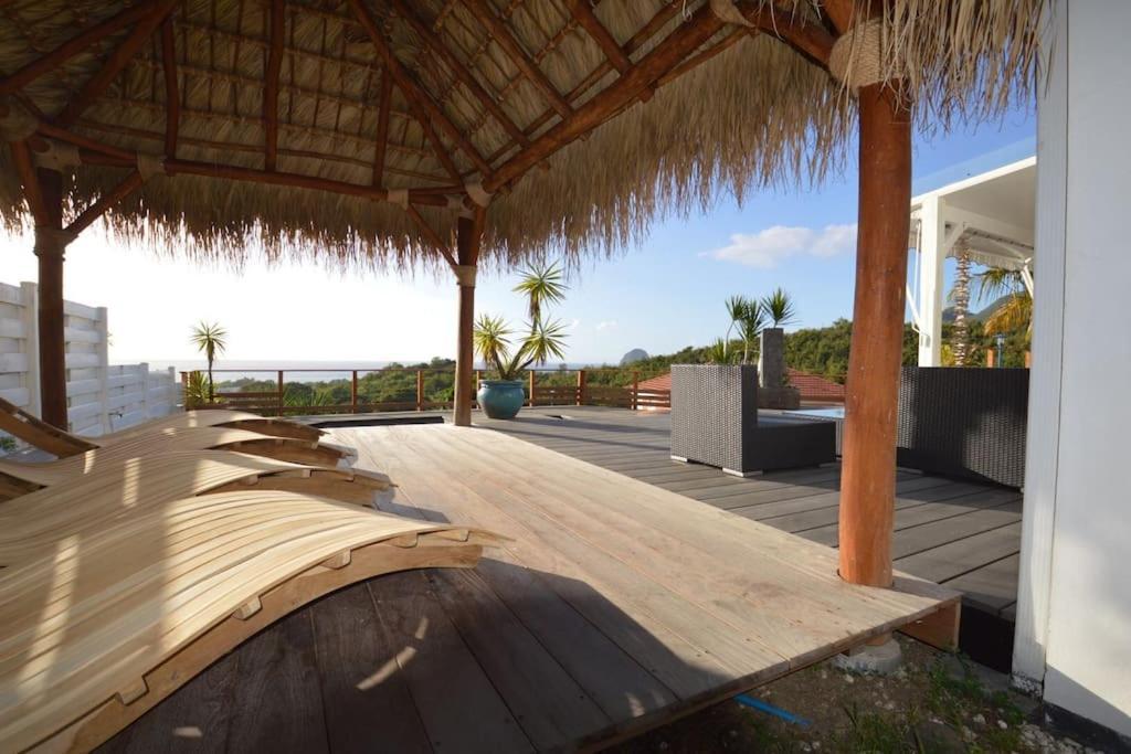 La Villa Coconut Vue A 180° Mer Rocher Du Diamant Le Diamant Extérieur photo