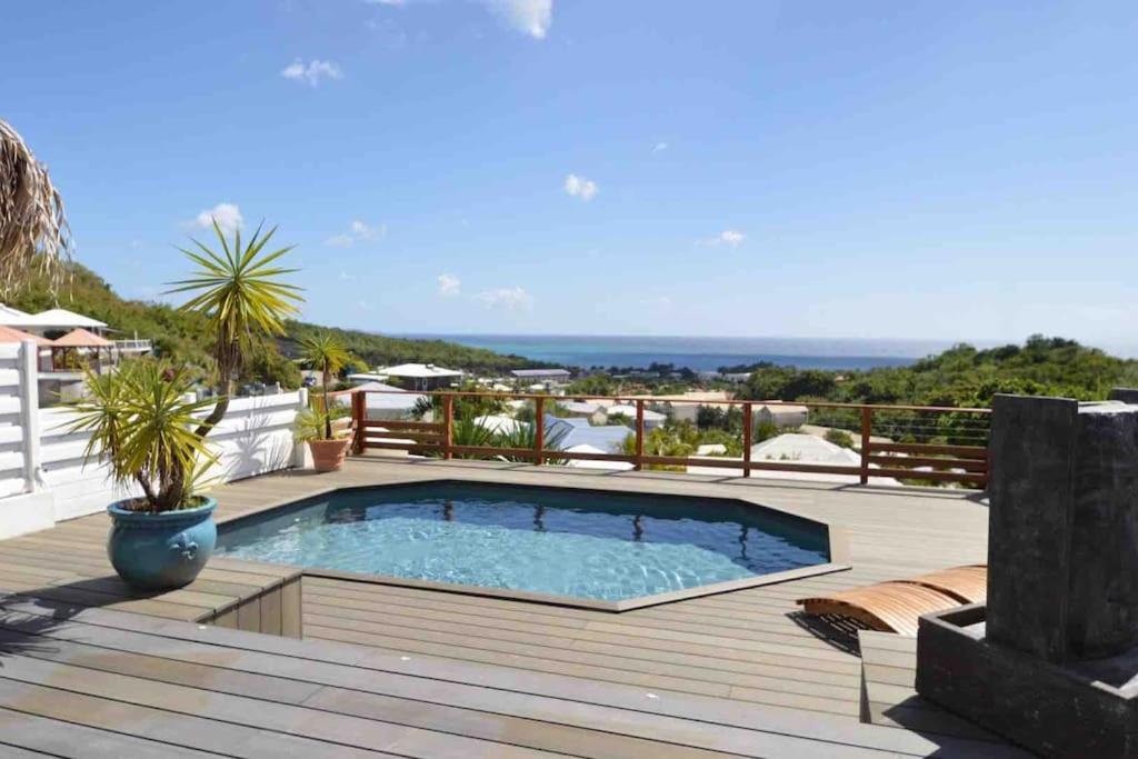 La Villa Coconut Vue A 180° Mer Rocher Du Diamant Le Diamant Extérieur photo