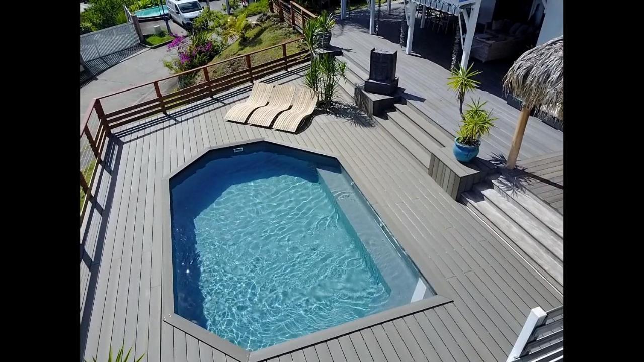 La Villa Coconut Vue A 180° Mer Rocher Du Diamant Le Diamant Extérieur photo