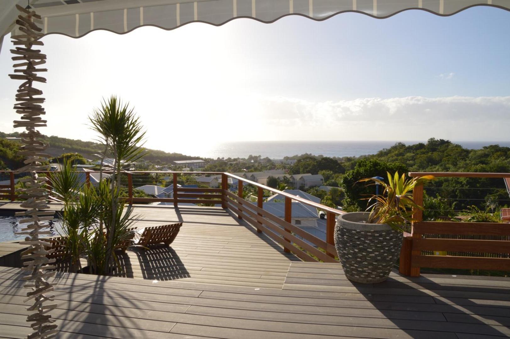 La Villa Coconut Vue A 180° Mer Rocher Du Diamant Le Diamant Extérieur photo