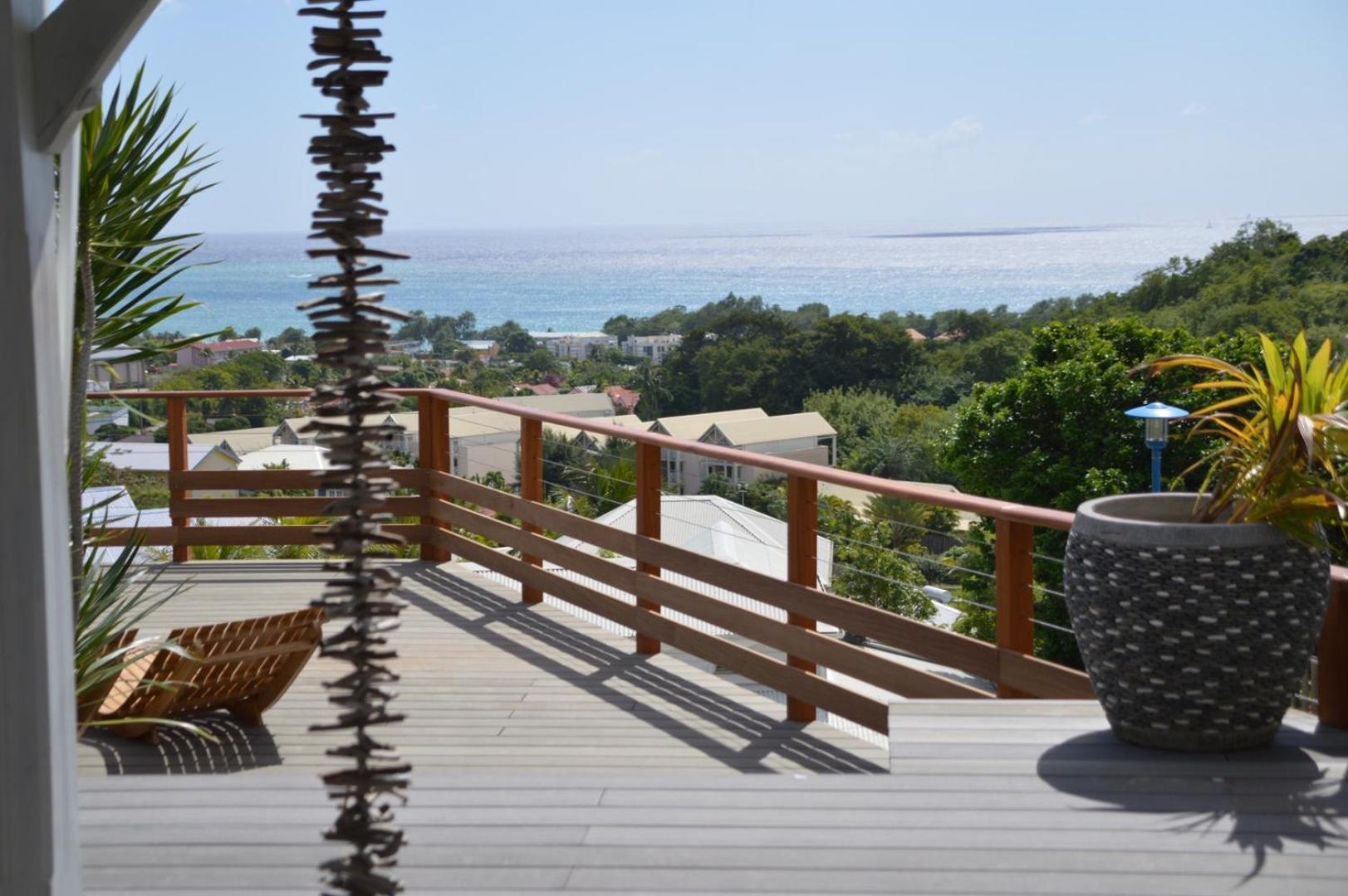 La Villa Coconut Vue A 180° Mer Rocher Du Diamant Le Diamant Extérieur photo